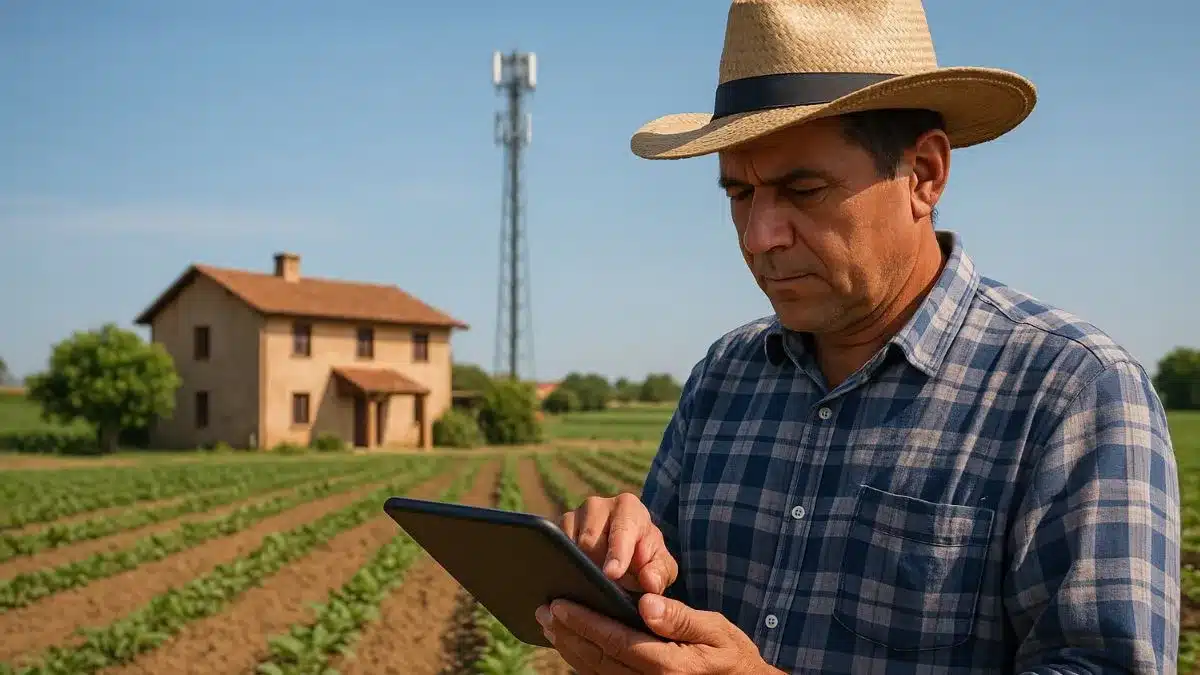 Como a Conectividade Rural Impulsiona a Inclusão Digital Agrícola