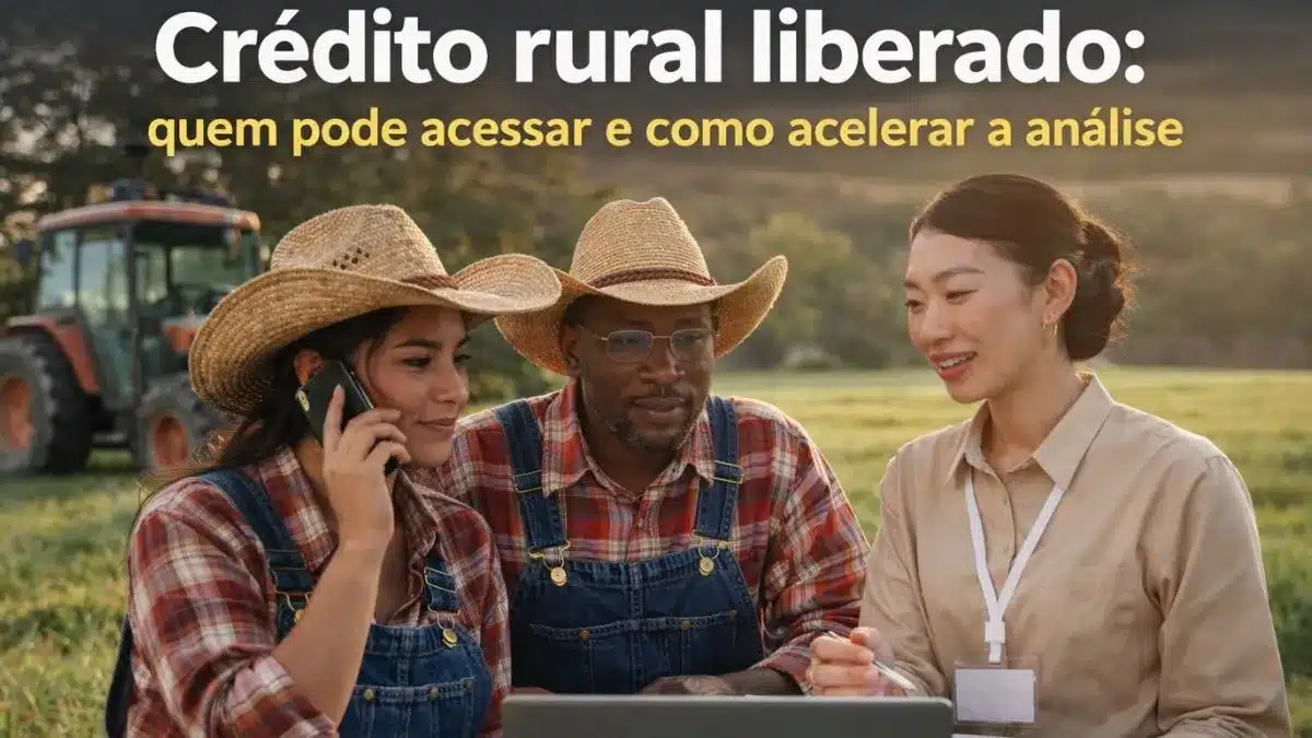 crédito rural para pequeno produtor