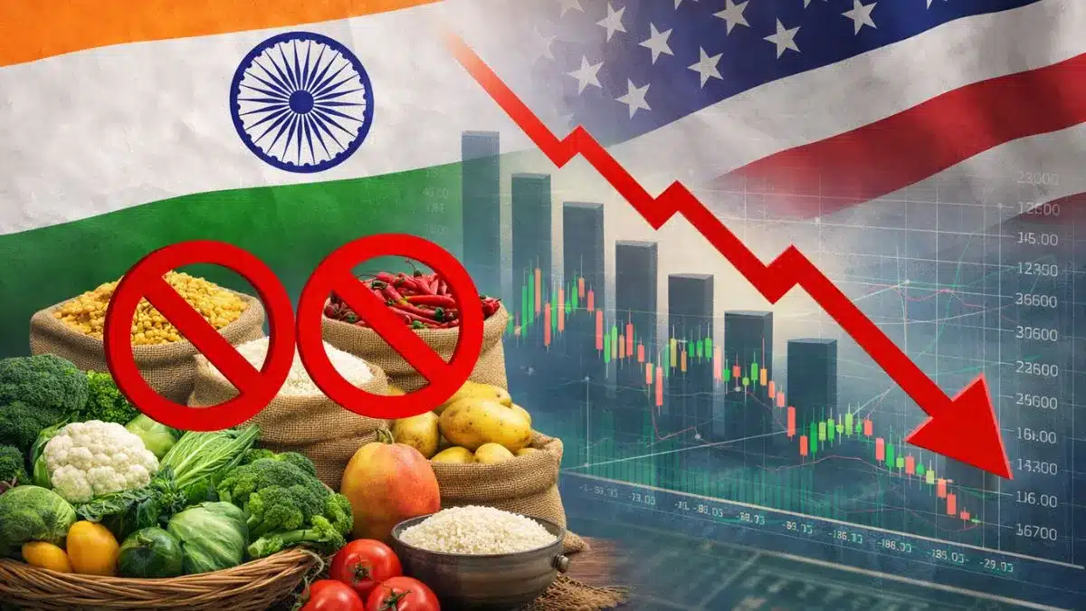 Índia deixa até 95% dos produtos agrícolas fora de acordo com os EUA, afirma ministro