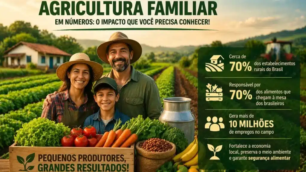 Agricultura familiar no Brasil: os números que impressionam