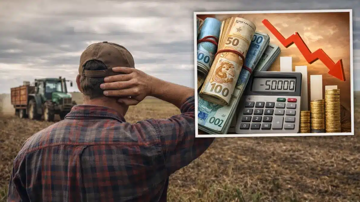 Crédito mais caro e endividamento alto afetam a agropecuária brasileira