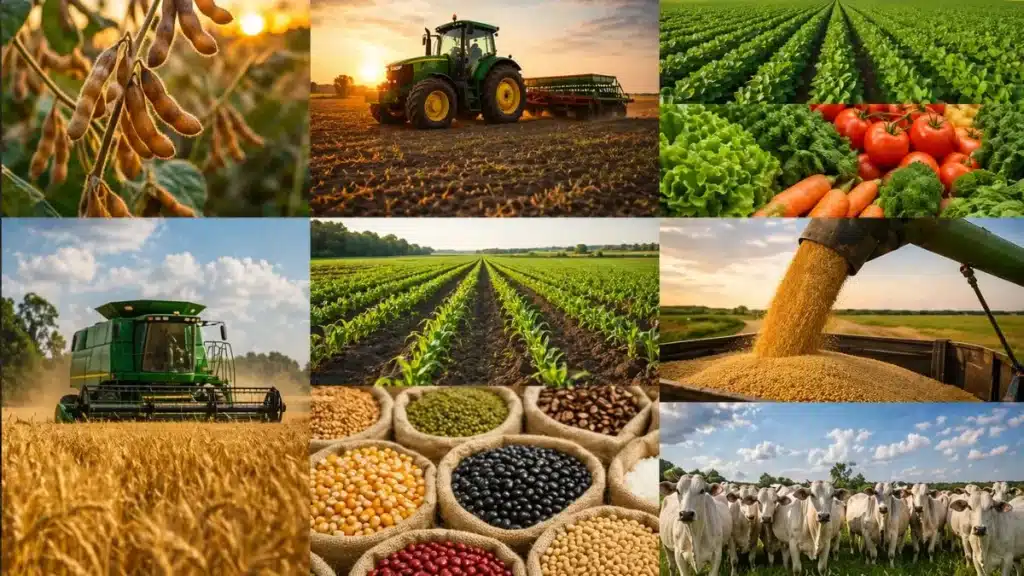 qual a importância da agropecuária