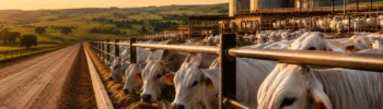 Brasil amplia pecuária intensiva com marca histórica de 2,7 milhões de animais em confinamento, revela estudo da Cargill