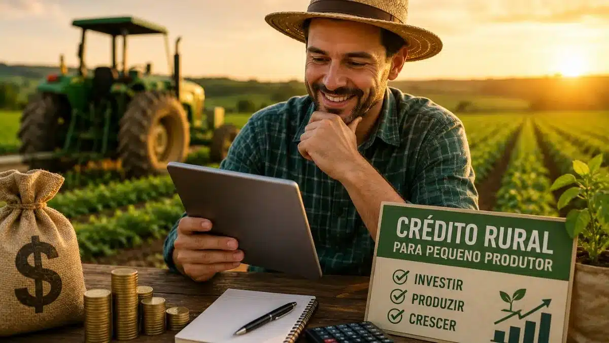 Crédito rural para pequeno produtor: como conseguir financiamento com menos burocracia