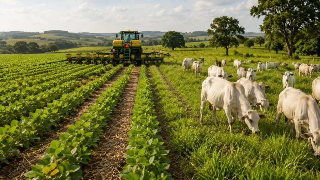 Qual a diferença entre agricultura e agropecuária