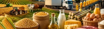 A transformação do campo à indústria Conheça os principais produtos agroindustriais produzidos na agroindústria brasileira