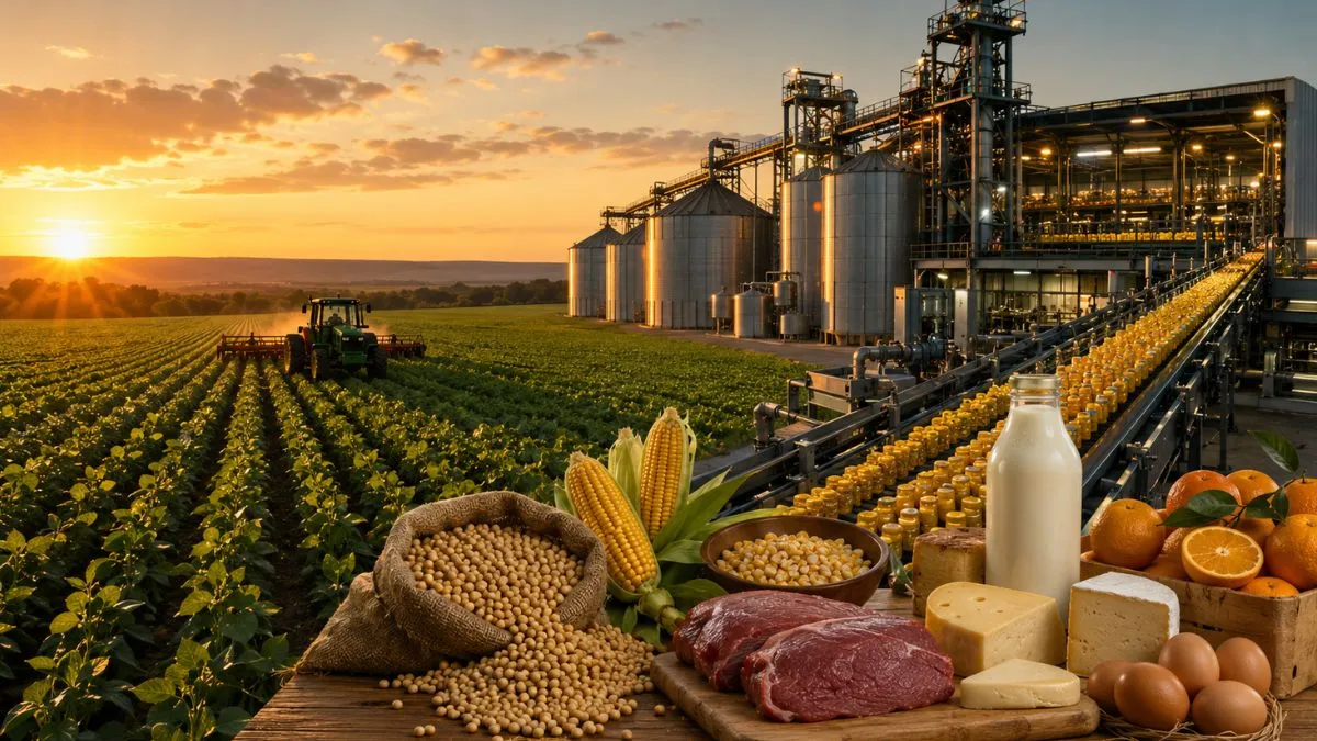 Agroindústria no Brasil: o setor que transforma o campo e movimenta bilhões