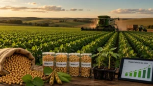 Genética de sementes e manejo técnico elevam a produtividade da soja no Sul do Brasil