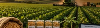 Genética de sementes e manejo técnico elevam a produtividade da soja no Sul do Brasil
