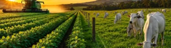 Integração Lavoura-Pecuária avança no Brasil para melhorar pastagem e aumentar a rentabilidade no agro