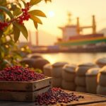Brasil aumenta exportações de café em maio com a nova safra prometendo mais embarques no segundo semestre