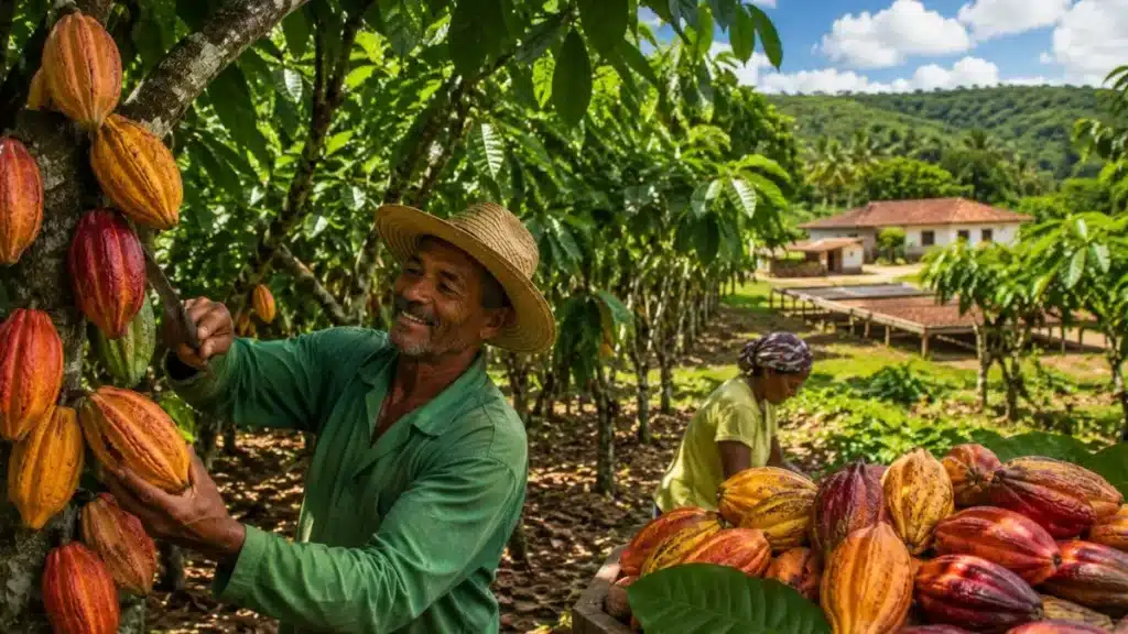 Plano Safra impulsiona cacau na Bahia e aumenta a produtividade de agricultores familiares