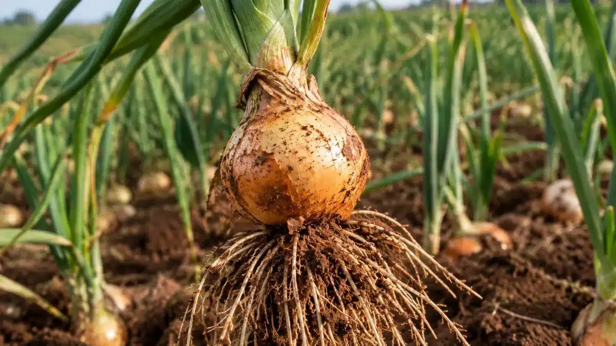 Raiz-rosada na cebola: como prevenir e proteger a lavoura